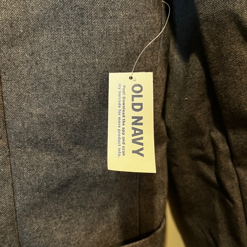 Old Navy Gray Sport Coat Classic Blazer Sz M - NWT - Picture 2 of 5